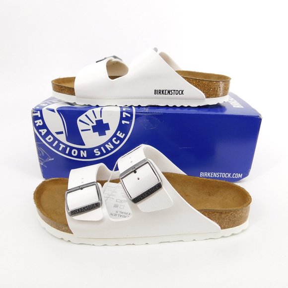 Birkenstock Arizona Sz 38 Narrow Fit Birko Flor